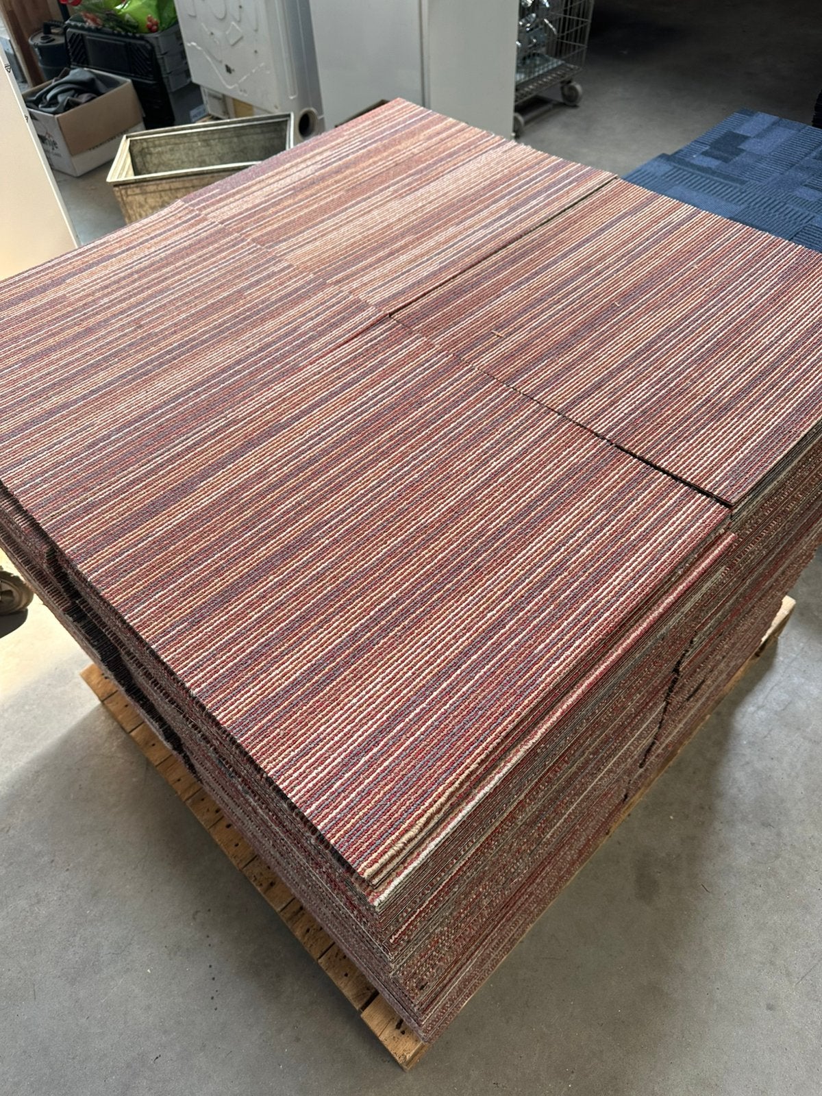 Tapijttegels 50x50 cm, Ophalen, Gebruikt, Q, 75 m² of meer