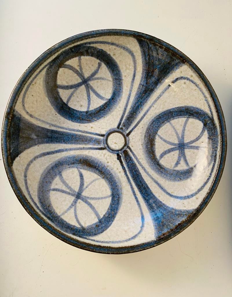 Scandinavische Soholm Keramik Denmark , jaren 60, Gebruikt, Porselein of Keramiek, Schaal, Rond