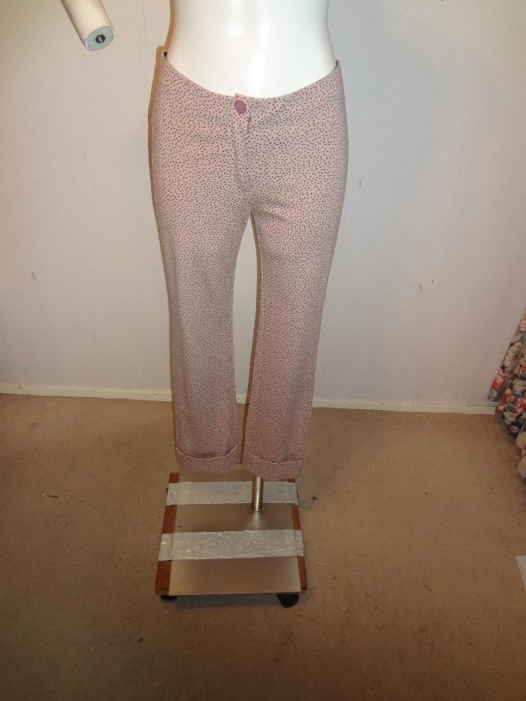 Marccain broek mt 2= 36, Kleding | Dames, Zwart, Ophalen of Verzenden, Zo goed als nieuw, Maat 36 (S)