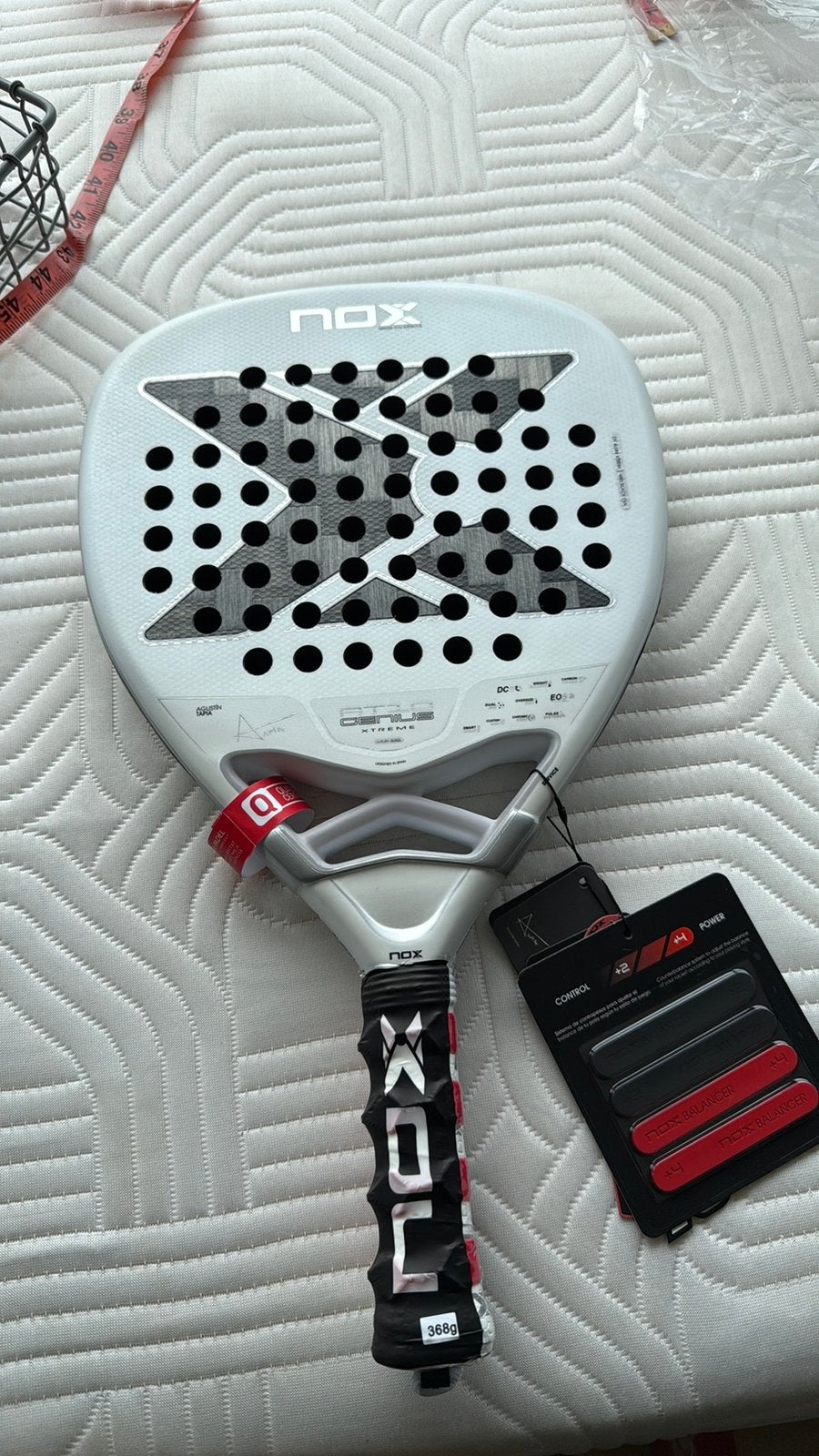 Nox AT10 Genius Attack 12k, Ophalen of Verzenden, Nieuw, Padelracket
