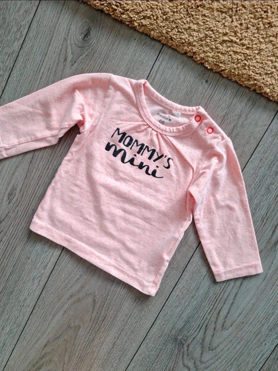 Longsleeve maat 68, Kinderen en Baby's, Babykleding | Maat 68, Meisje, Ophalen of Verzenden, Zo goed als nieuw, Prenatal
