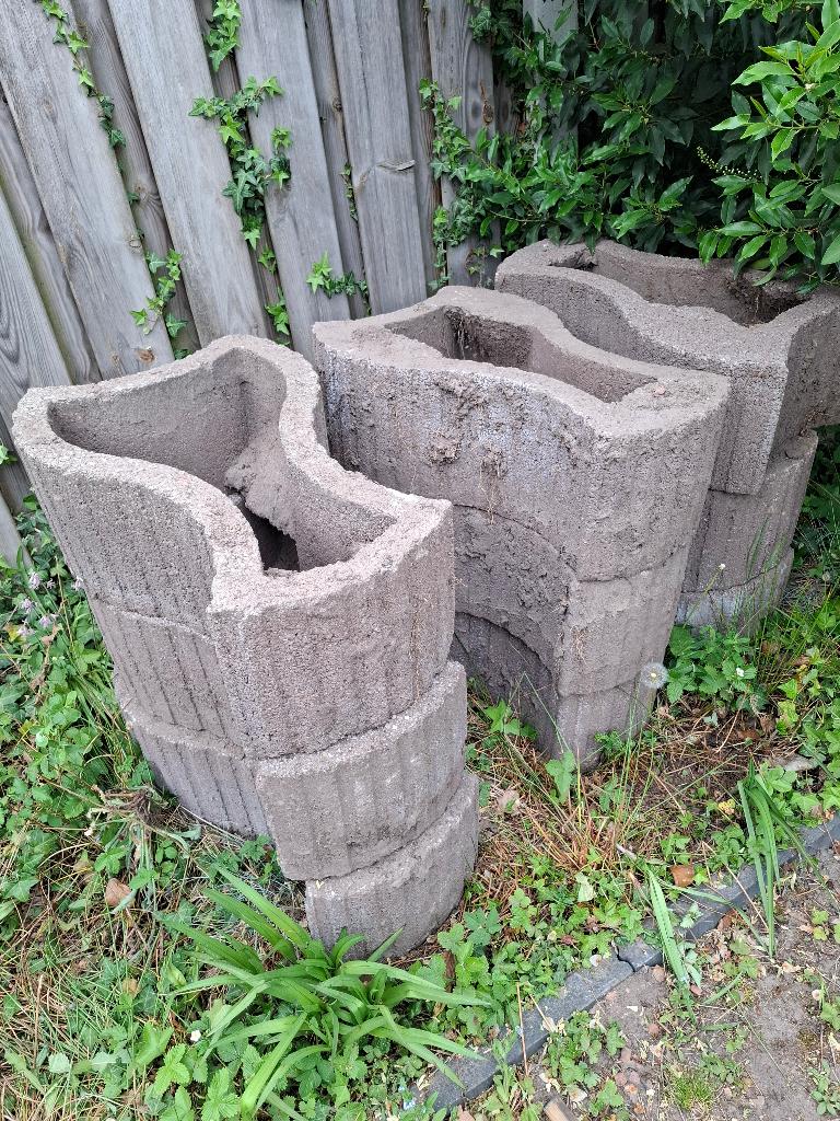 tuinbloempotten, Tuin en Terras, Tuinvazen, Ophalen, Gebruikt