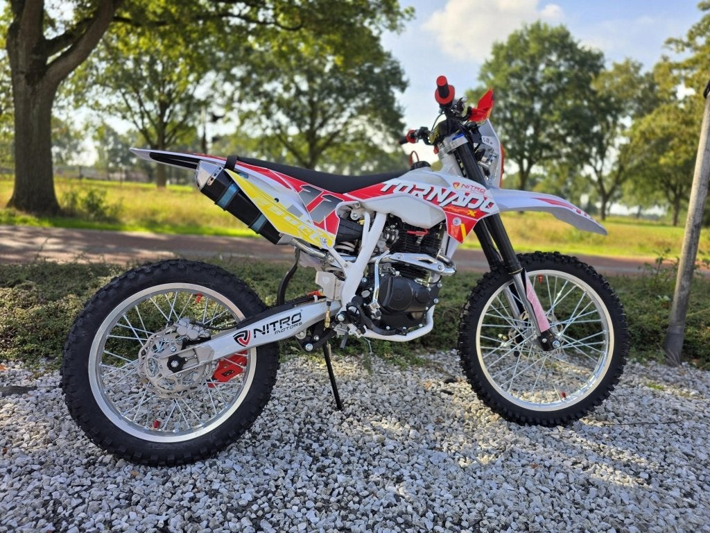 Dirtbike Crossmotor 150cc 250cc 4 Takt Crossmotoren Offroad, Fietsen en Brommers, Gepard, Nieuw, Motorpromo, Gepard