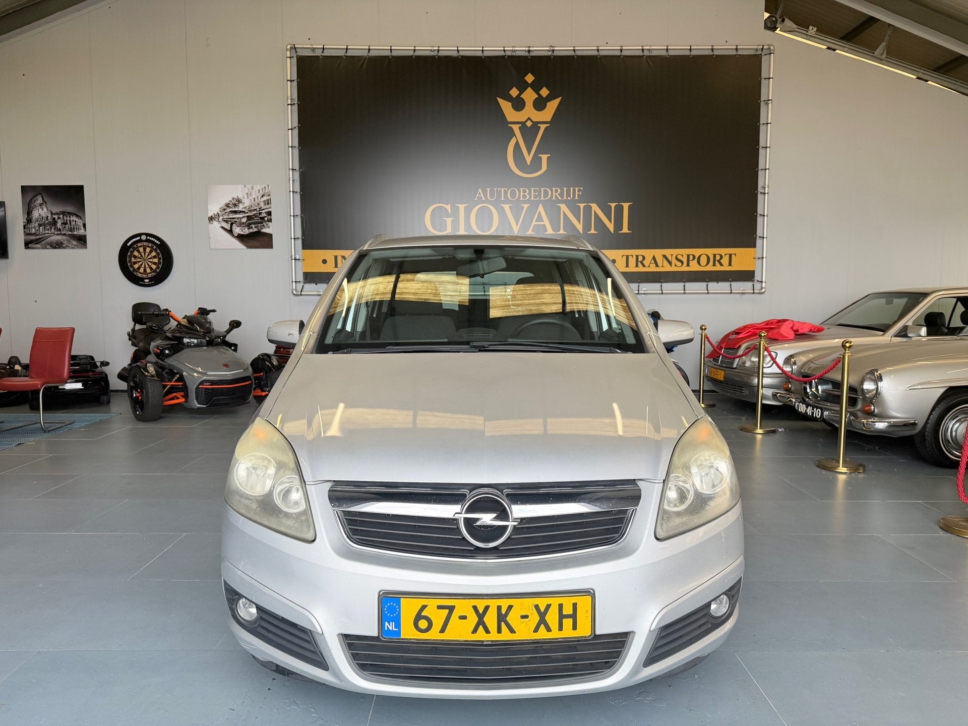 Opel Zafira 1.8 Business inruil mogelijk, Auto's, Gebruikt, 4 cilinders, Startonderbreker, Origineel Nederlands