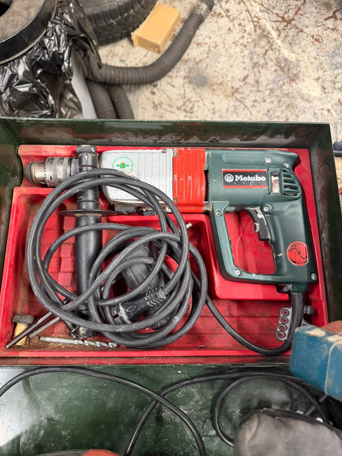 Metabo klopboormachine, Ophalen of Verzenden, Zo goed als nieuw, Boormachine