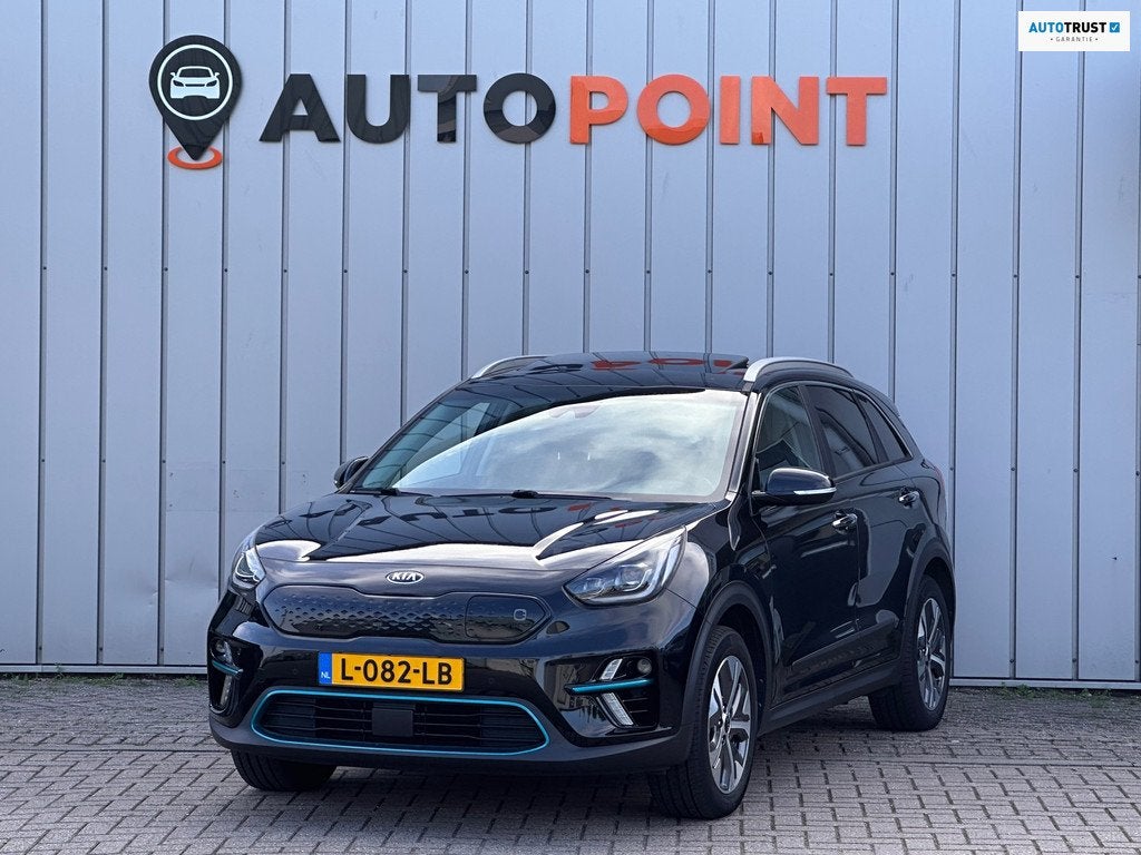 Kia E-Niro DynamicPlusLine ORG NL SOH100% FASE 3|PANO|VIRTUA, Auto's, 136 pk, Zwart, 39 kWh, 1567 kg