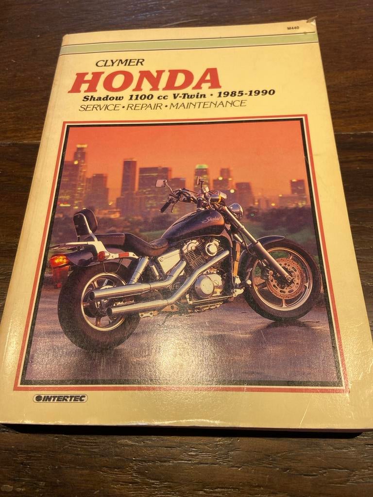 Honda Shadow 1100cc V-Twin Service Manual 1985-1990, Motoren, Handleidingen en Instructieboekjes, Honda, Ophalen of Verzenden
