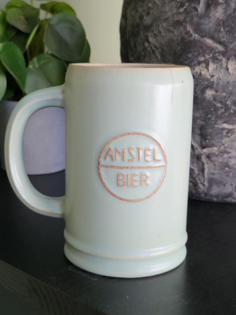 Amstel Bier Pul - Vintage Bierpul, Ophalen, Gebruikt, Pul(len), Amstel