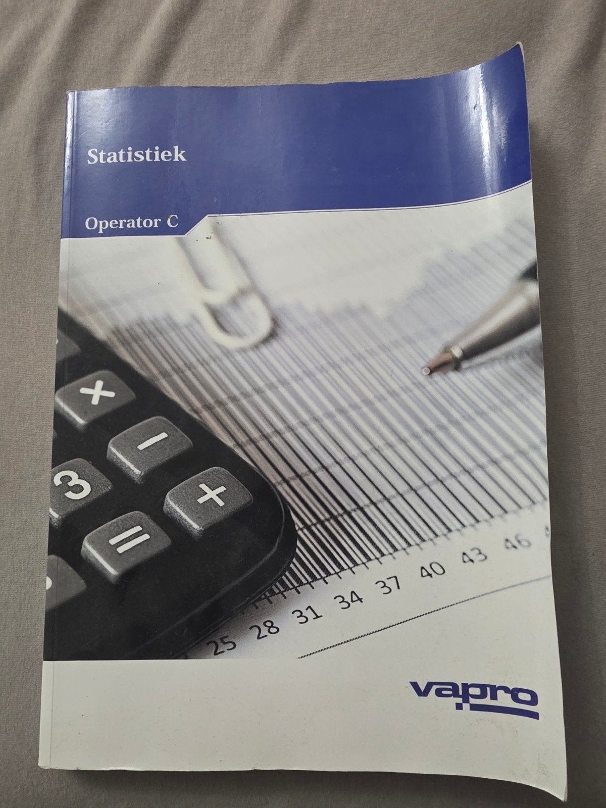 Statistiek Operator C - Vapro Studieboek, Boeken, Vapro, MBO, Beta, Ophalen