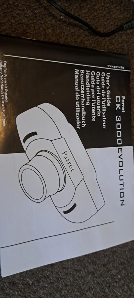 Parrot CK3000 Evolution Inbouw Carkit voor Auto, Ophalen of Verzenden