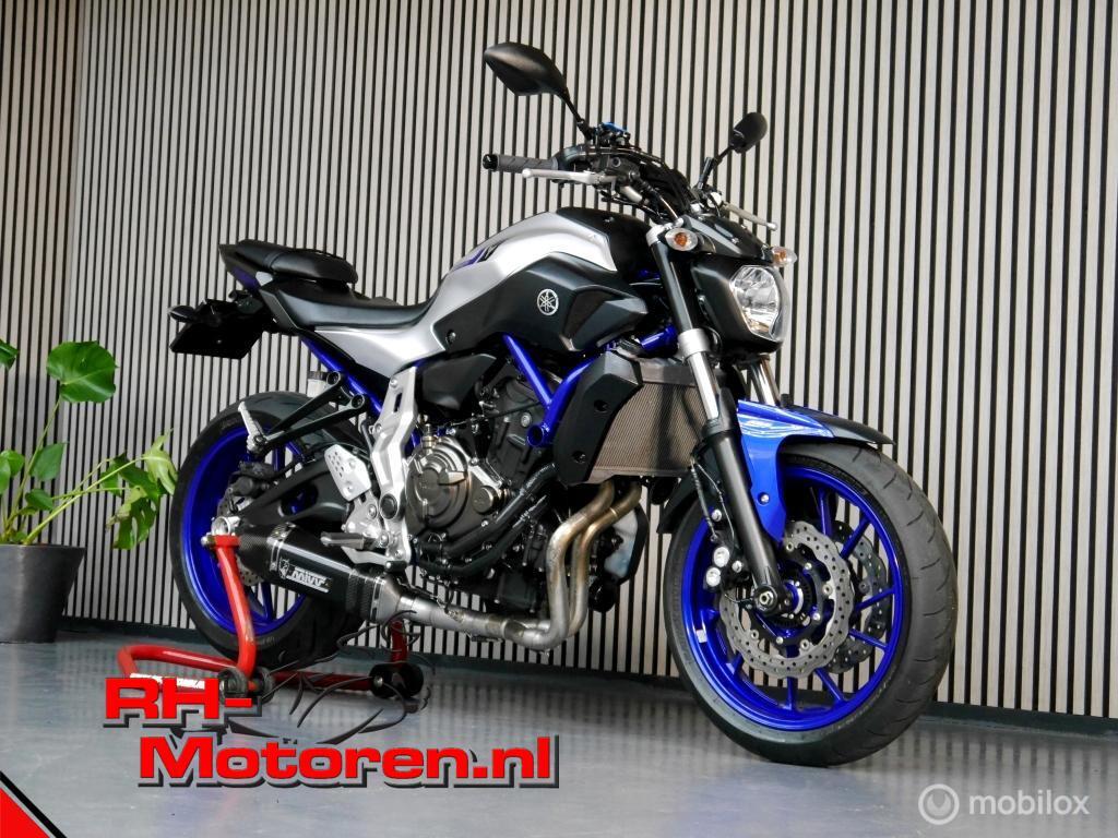 Yamaha MT-07 ABS Nieuwstaat! Mivv/Quickshift/Opties mt mt07, Bedrijf, Quickshifter, Meer dan 35 kW, Toermotor