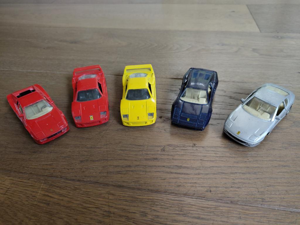 Modelauto's Ferrari (1/39 Shell collectie), Ophalen of Verzenden, Auto, Overige merken