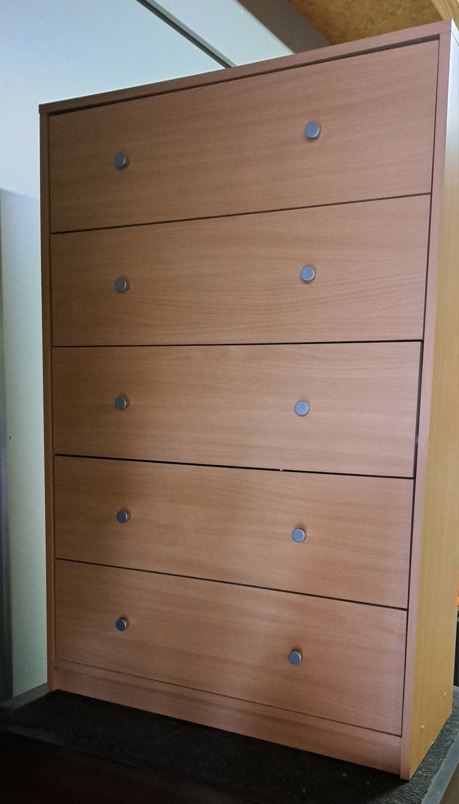 Ladenkast met 5 laden, Ophalen, 25 tot 50 cm, 50 tot 100 cm, Minder dan 100 cm