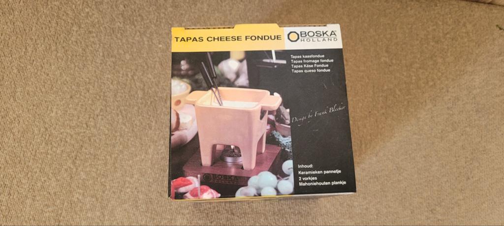 Tapas cheese fondue boska, Ophalen of Verzenden, Nieuw