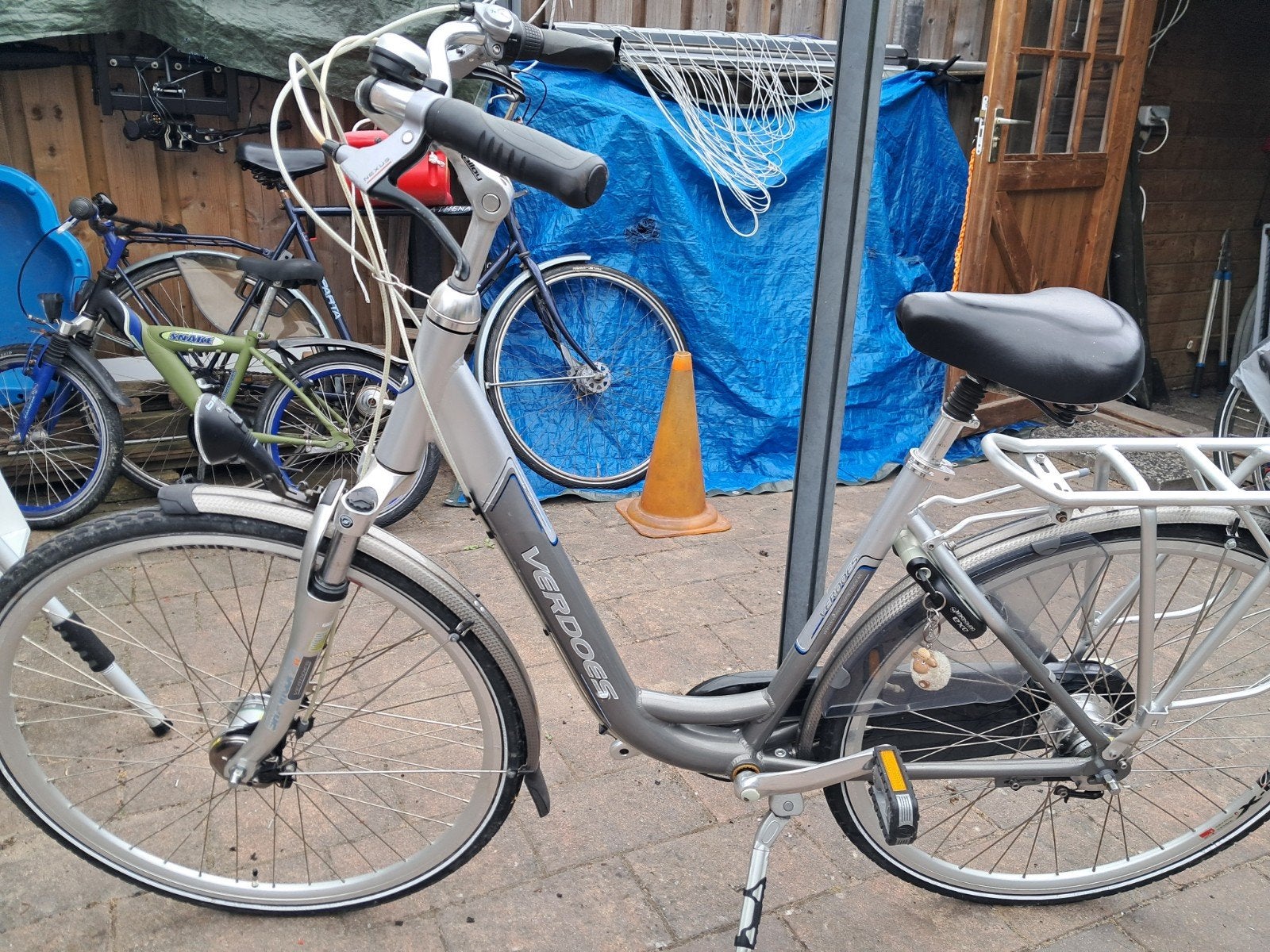 damesfiets Verdoes, 49 frame, 28 inch, Gebruikt, 47 tot 50 cm, Versnellingen, Trommelrem