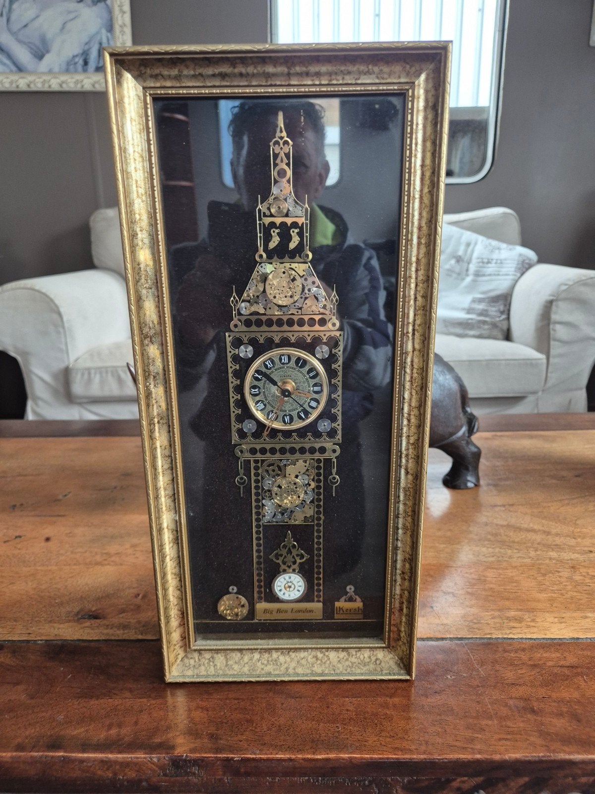 Big ben klok orgineel van kersh, Ophalen of Verzenden