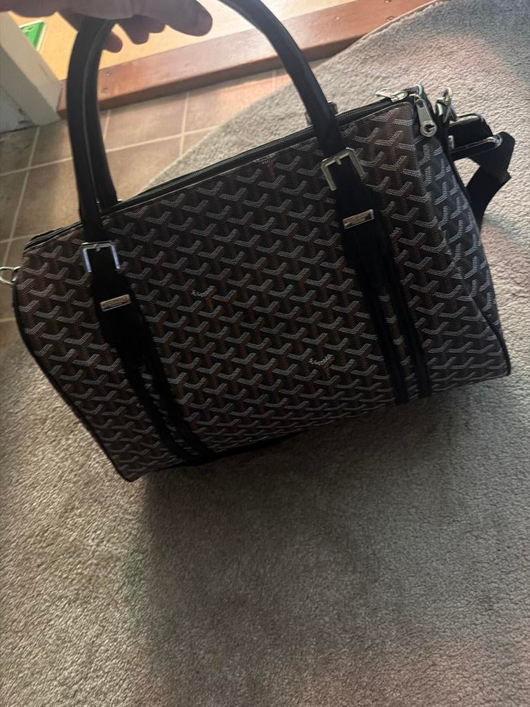 Goyard Handbagage Reistas - Stijlvol & Compact, 40 tot 60 cm, 20 tot 30 cm, Zwart, Ophalen of Verzenden