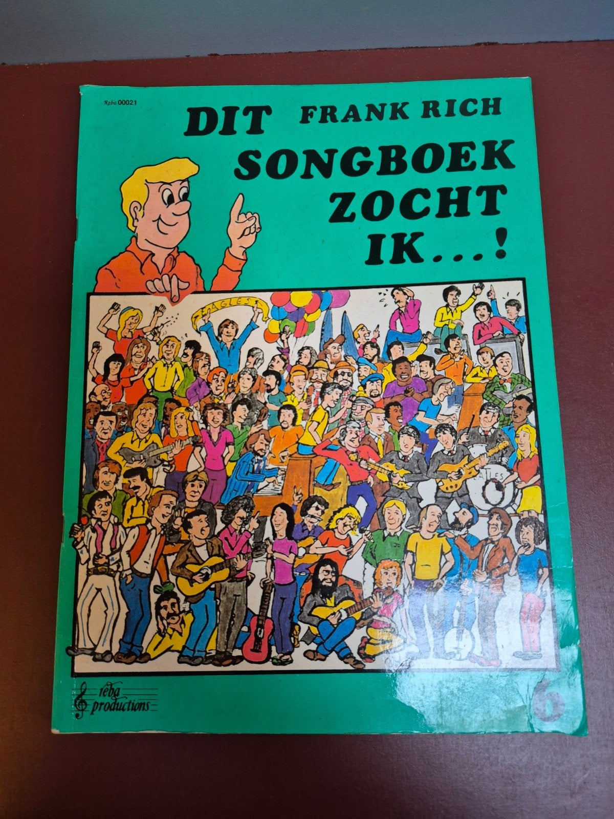 Dit Frank Rich Songboek Zocht Ik...! deel 6, Muziek en Instrumenten, Ophalen of Verzenden