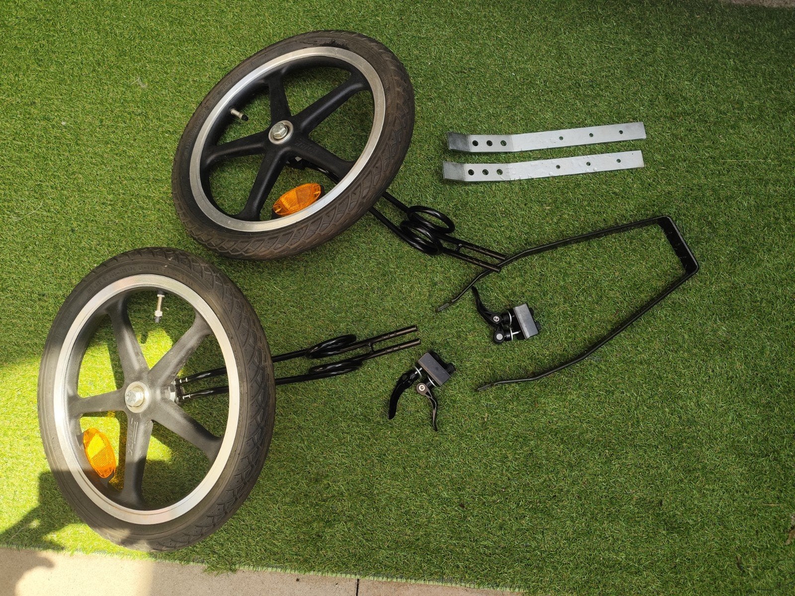 Swinging wheels zij wielen volwassenen, Ophalen, 80 kg of meer