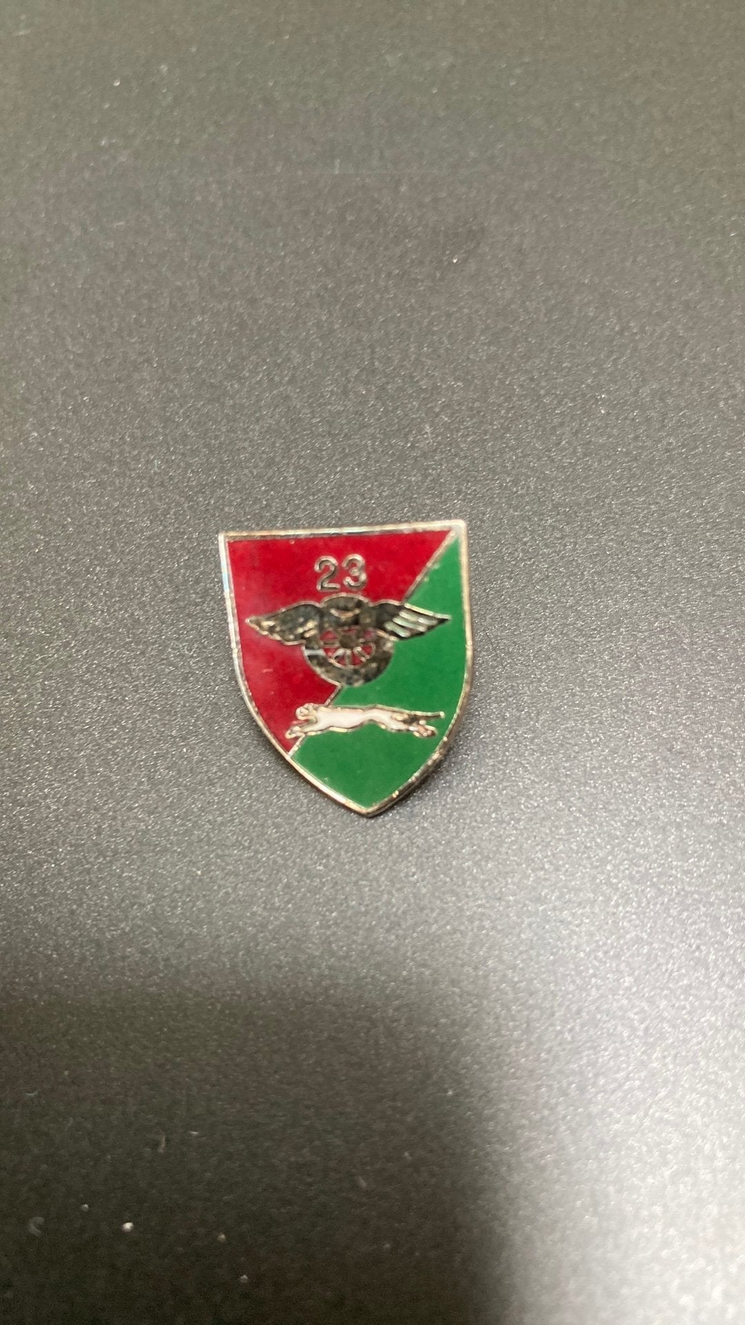 KNIL 23 A.A.T. speldje, Verzamelen, Ophalen of Verzenden, Zo goed als nieuw, Overige onderwerpen
