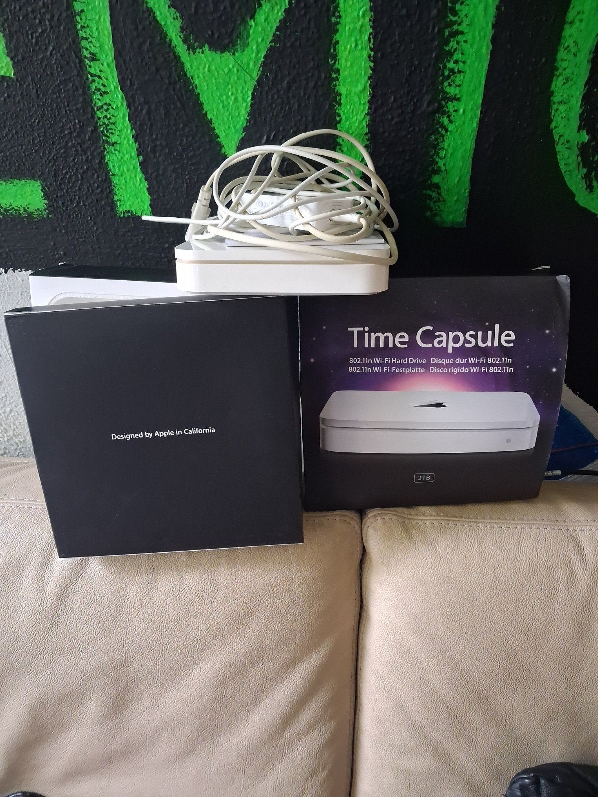 Apple Time Capsule 2TB - Draadloze Harde Schijf, Computers en Software, Ophalen, 2TB, Gebruikt, Server