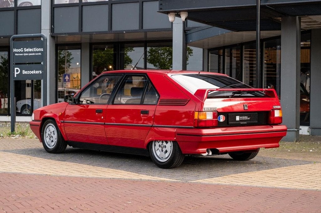 Citroën BX GTi (bj 1988), Stof, Zwart, Citroën, 4 stoelen