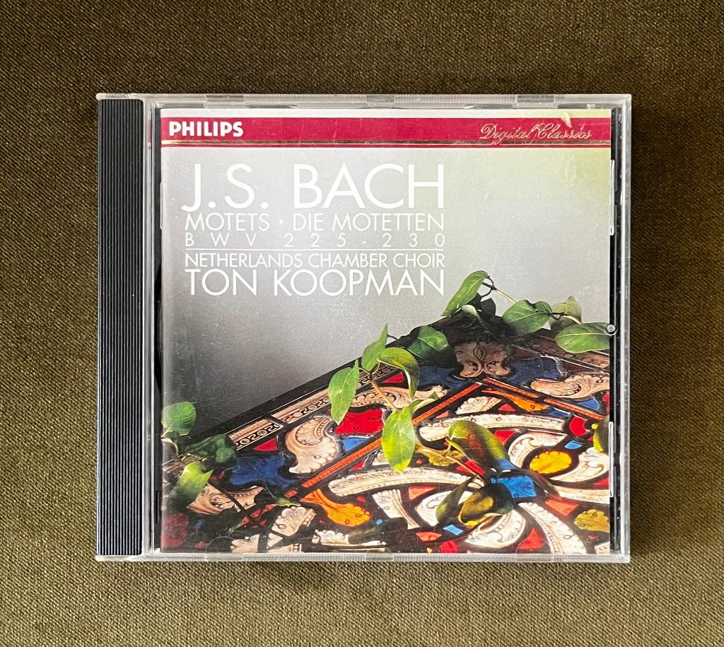 Bach: Motetten - Ton Koopman, Ophalen of Verzenden, Barok, Gebruikt, Vocaal