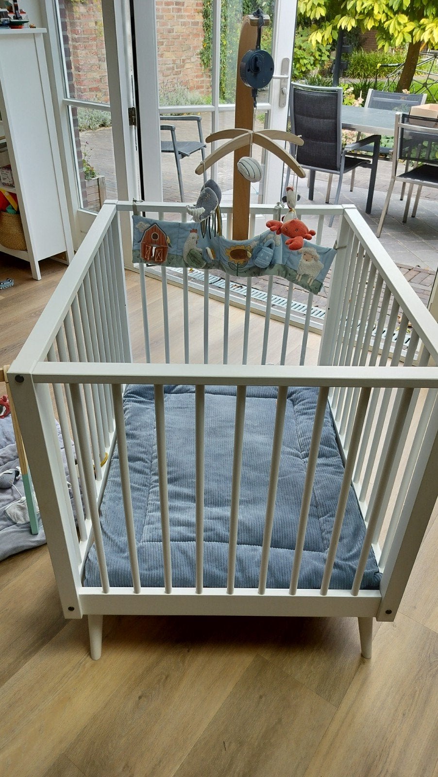 babybox Evy - Wit, Kinderen en Baby's, Boxen, Ophalen, Zo goed als nieuw