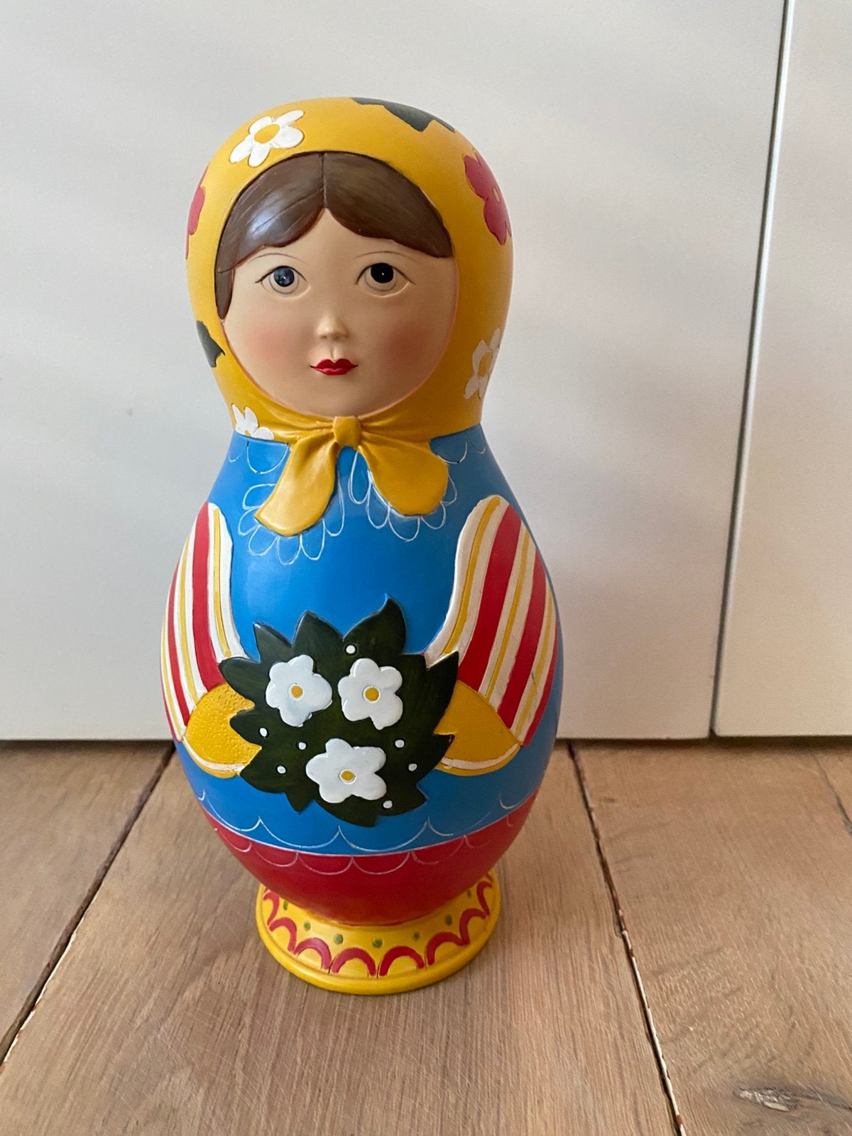 Baboushka Beeld / Pop - 25 cm, Ophalen, Zo goed als nieuw, Mens