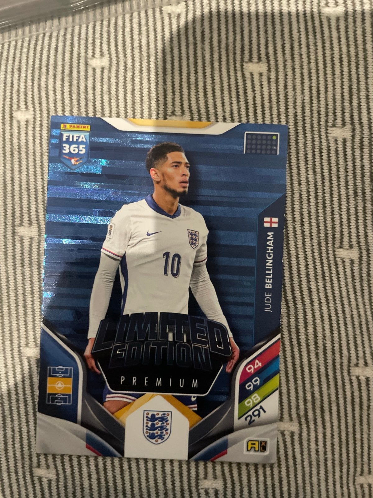 Panini FIFA 365 Adrenalyn XL Jude Bellingham Limited Edition, Ophalen of Verzenden, Zo goed als nieuw, Buitenlandse clubs, Spelerskaart