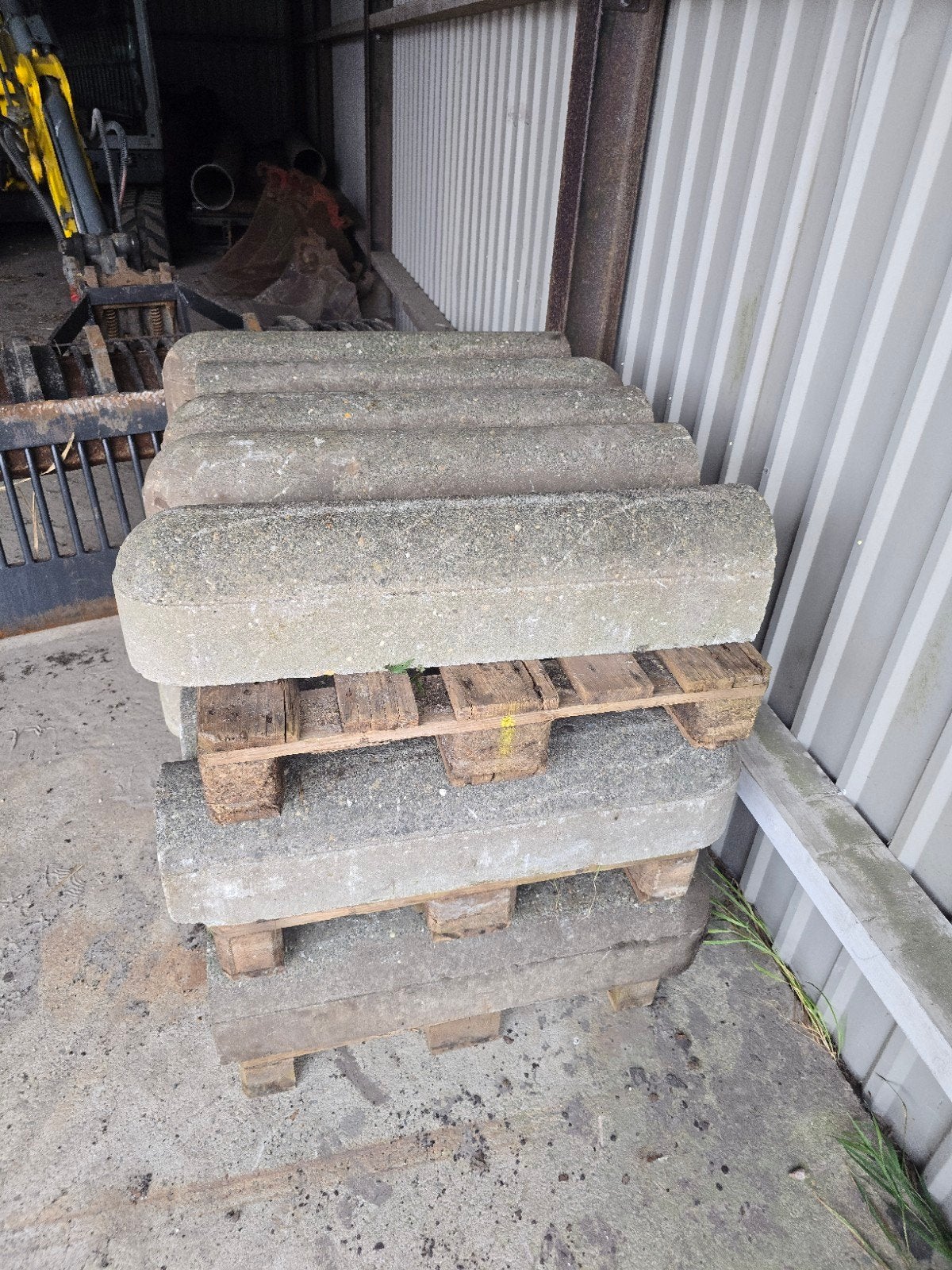 Betonnen varkensruggen voor parkeerplaats, Tuin en Terras, Overige materialen, Gebruikt, Overige typen, Ophalen of Verzenden