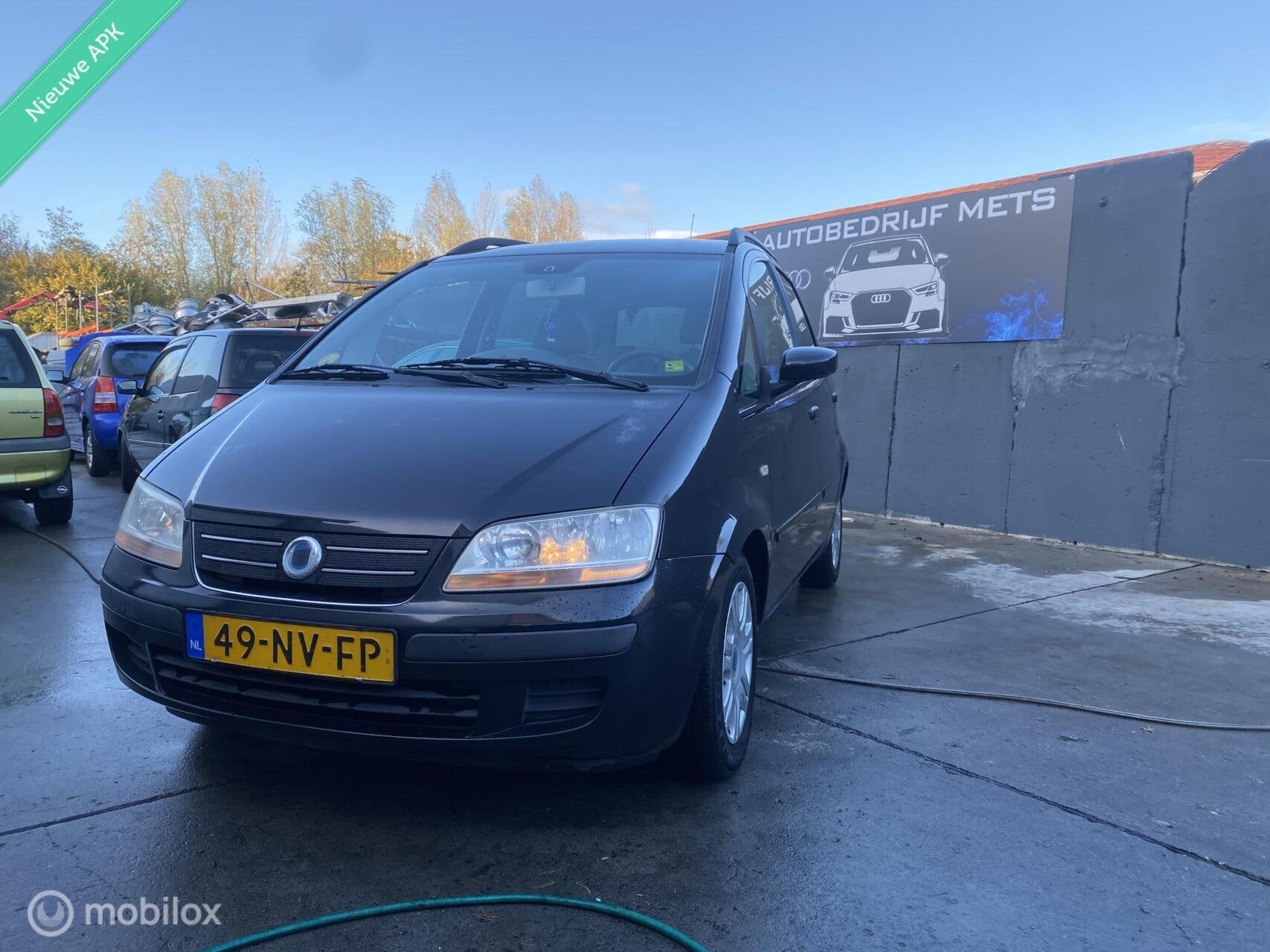 Fiat Idea 1.4-16V Active APK 21-07-2027!, Auto's, Voorwielaandrijving, 15 km/l, Gebruikt, Idea