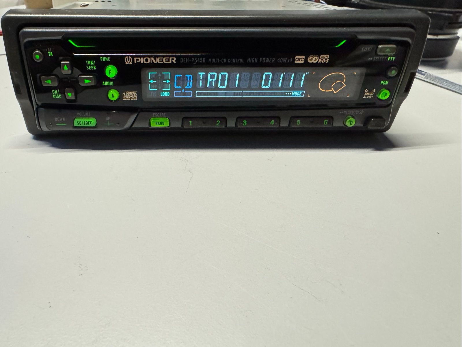 Pioneer DEH-P545R Autoradio CD speler met Bluetooth module, Ophalen of Verzenden, Zo goed als nieuw