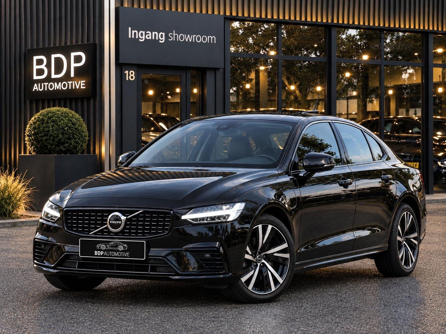 Volvo S90 2.0 T8 AWD Inscription Dealer onderhouden | Plug-i, Auto's, Stof, Gebruikt, Euro 6, 4 cilinders