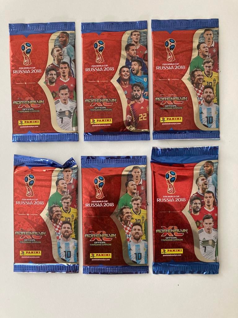 Panini Adrenalyn XL Russia 2018 - 6 pakjes, Ophalen of Verzenden, Nieuw
