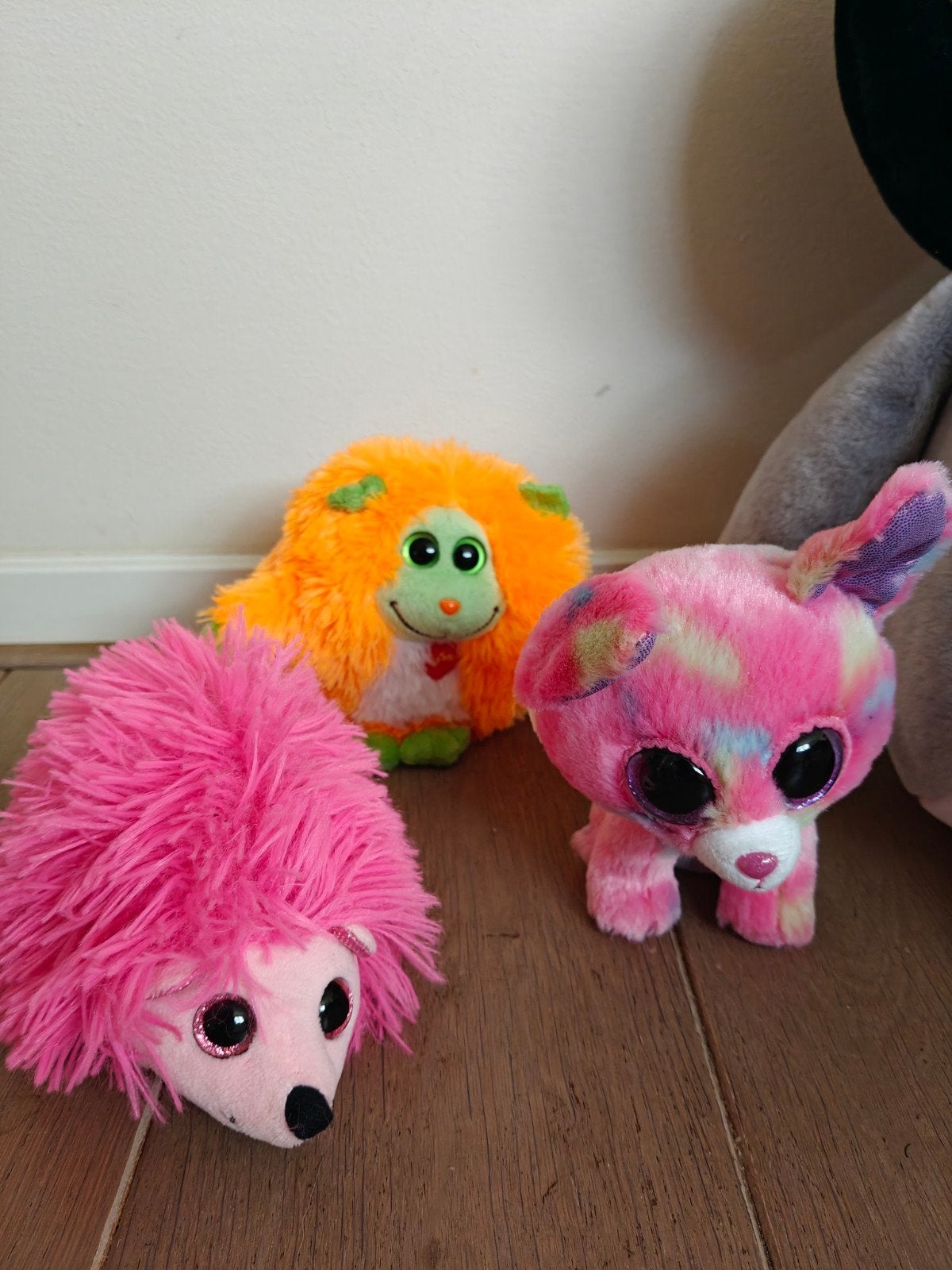 TY egel Lilly + hondje Cancun, Kinderen en Baby's, Speelgoed | Knuffels en Pluche, Ophalen of Verzenden, Zo goed als nieuw, Hond