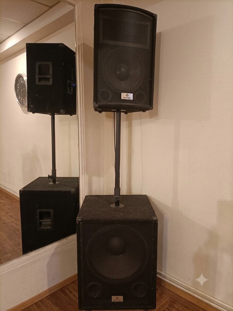 Muziekboxen, Ophalen, Gebruikt, Muziekstandaard