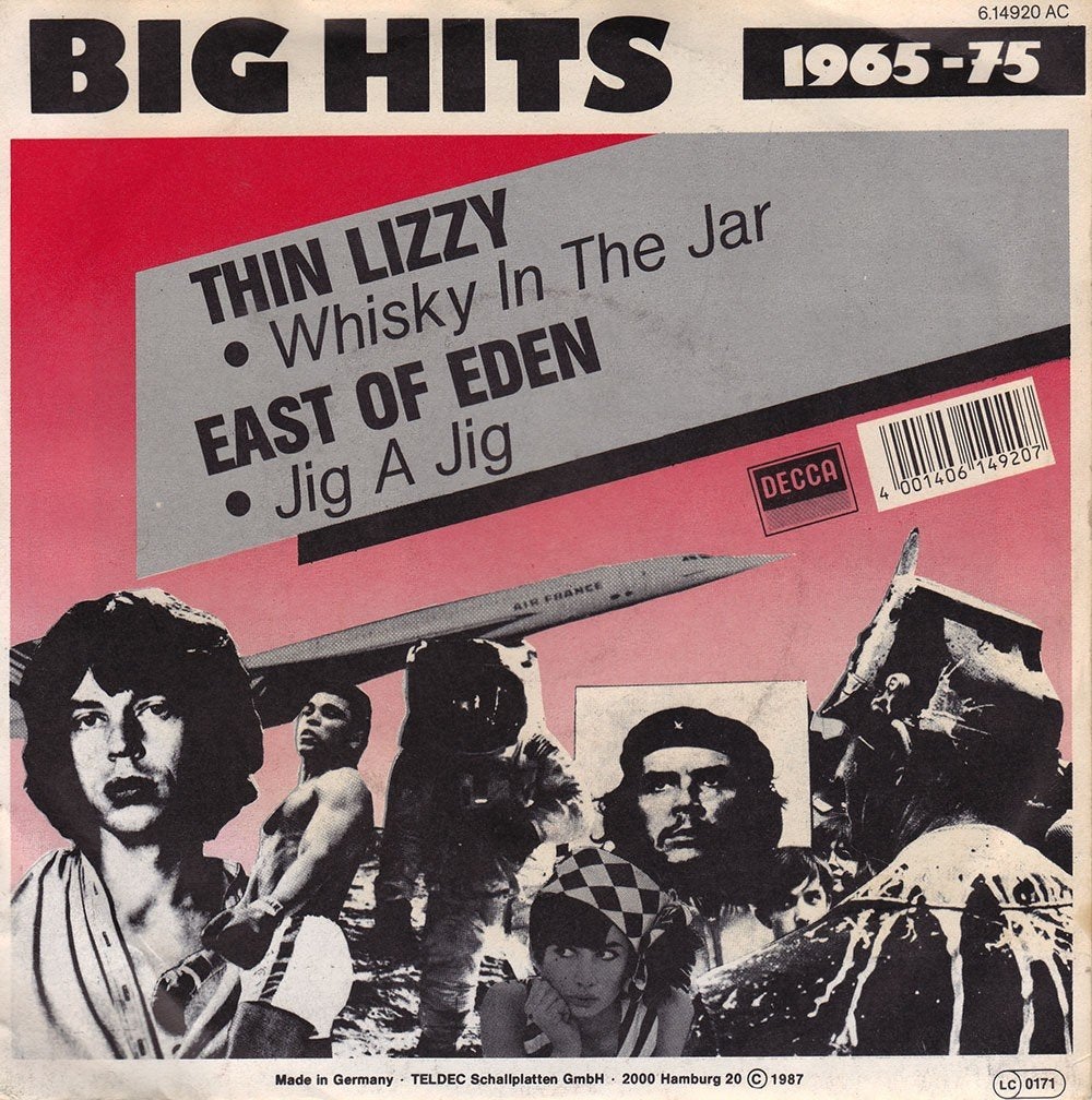 Thin Lizzy - Whisky In The Jar 7", Verzenden, Zo goed als nieuw, 7 inch, Pop