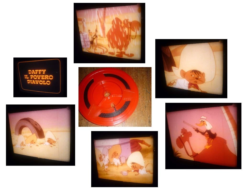 8mm film Speedy Gonzales Daffy Duck de Waterput 60mtr -, Ophalen of Verzenden, 8mm film
