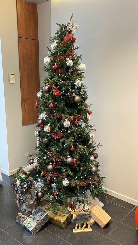 Kerstbomen, Ophalen of Verzenden, Zo goed als nieuw