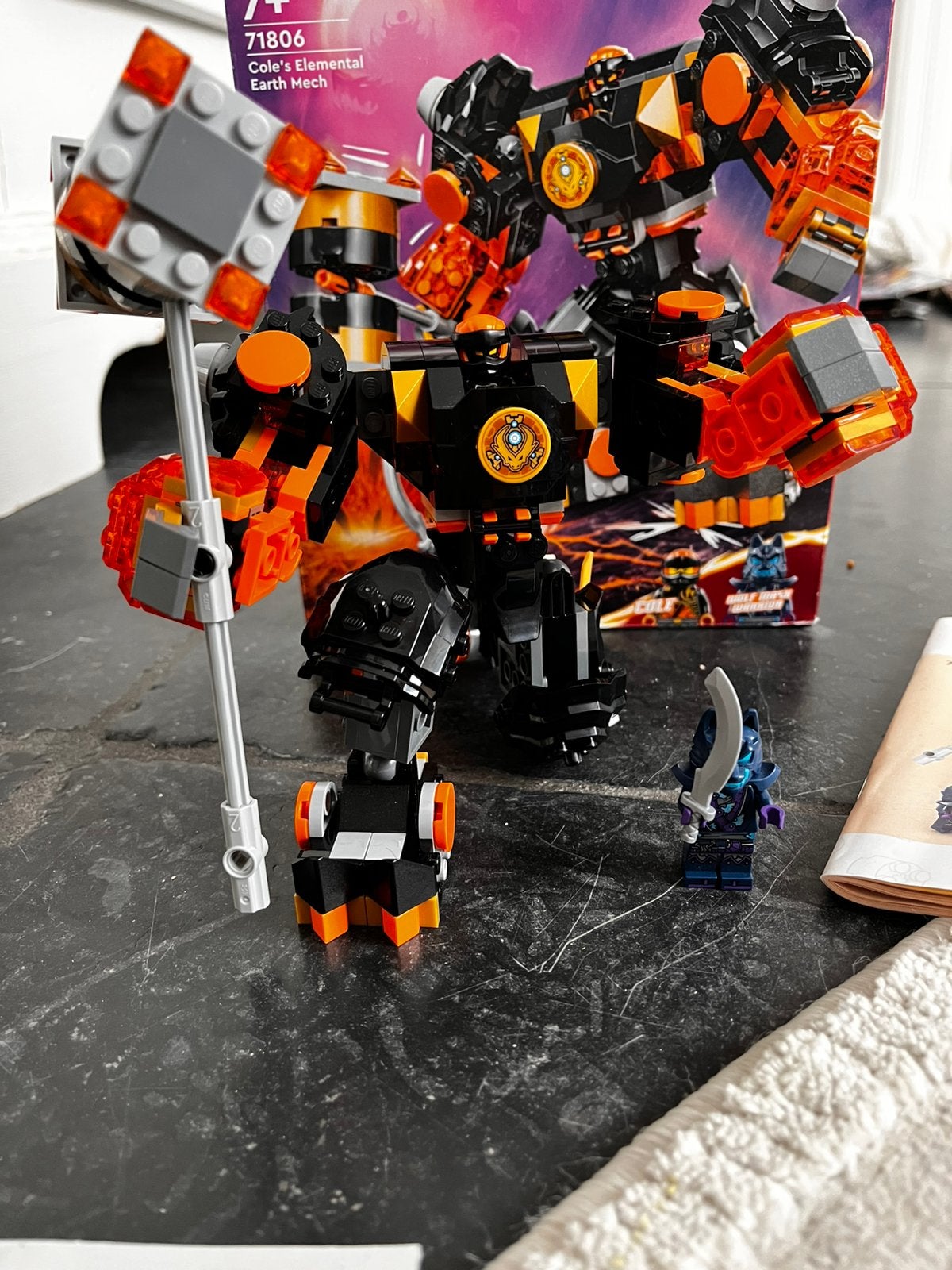 Ninjago cole mach, Ophalen of Verzenden, Zo goed als nieuw, Overige merken