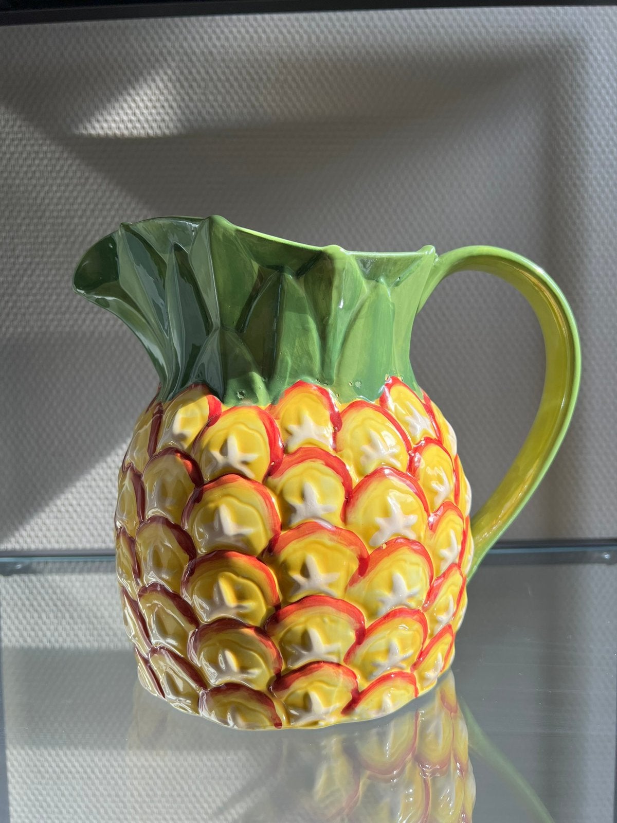 Mica Decorations ananas vaas / waterkan, Overige materialen, Overige kleuren, Nieuw, Ophalen of Verzenden