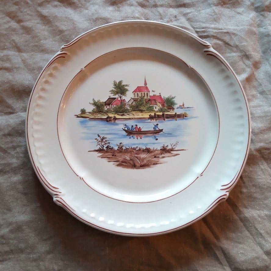 Wandbord Classic Rose Duitsland, Antiek en Kunst, Ophalen