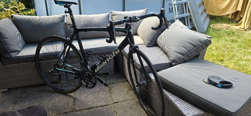 Bianchi sempre, Gebruikt, Carbon, Heren, 57 tot 61 cm