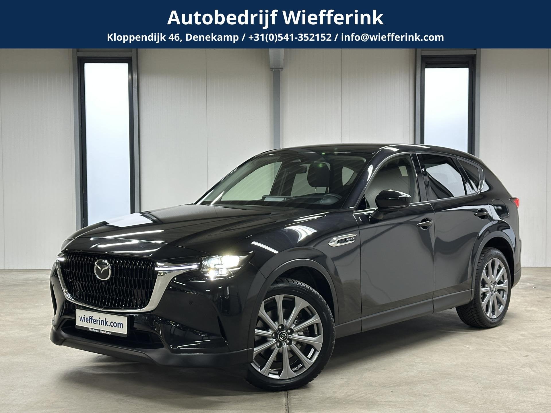Mazda CX-60 2.5 e-SkyActiv PHEV Exclusive-Line 327pk | Conve, Auto's, Automaat, 12 maanden, Stof, Gebruikt