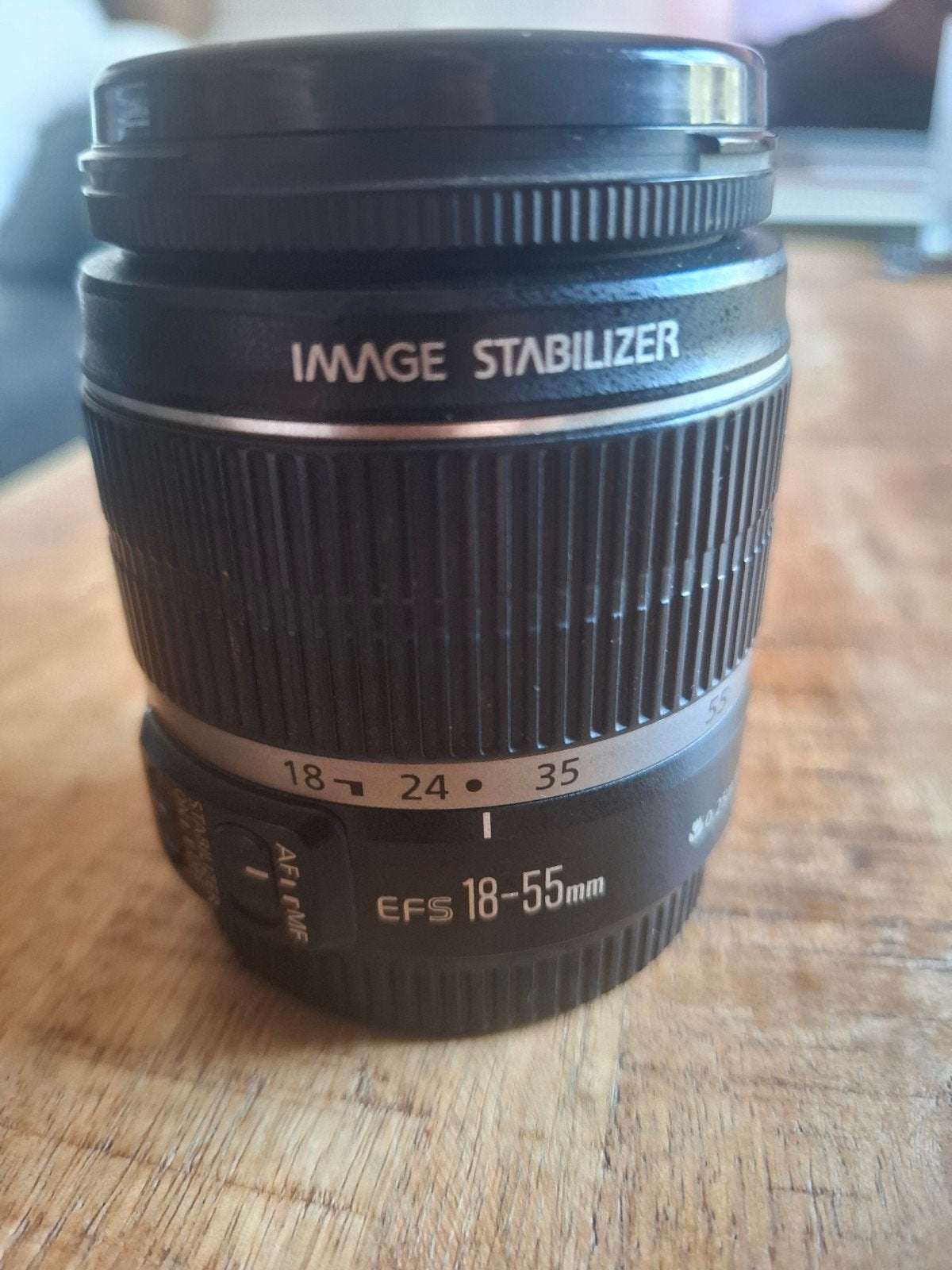 Canon efs 18-55mm lens, Ophalen of Verzenden, Zo goed als nieuw, Standaardlens