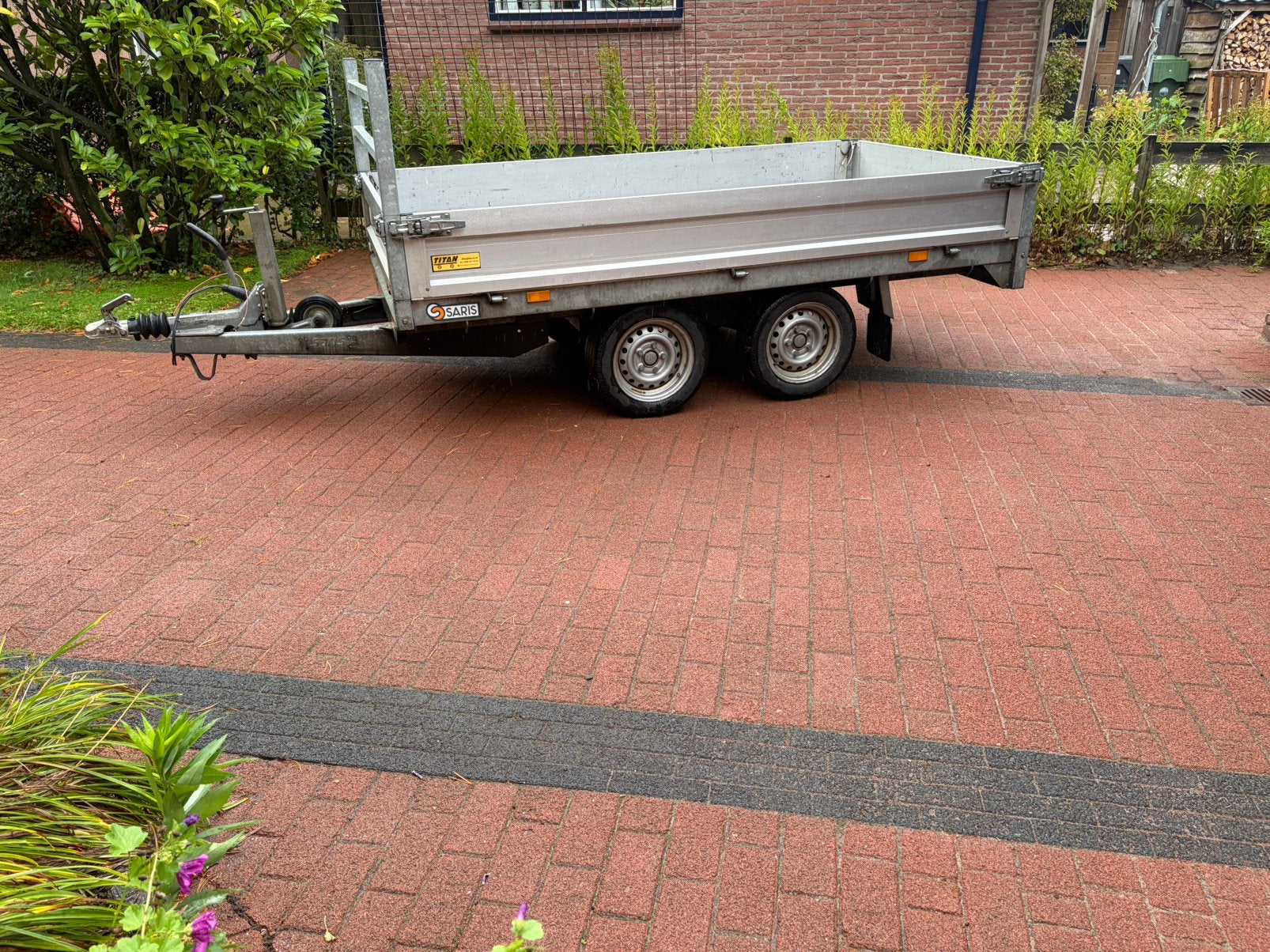 Saris plateauwagen 2700 x 1500, Ophalen, Zo goed als nieuw