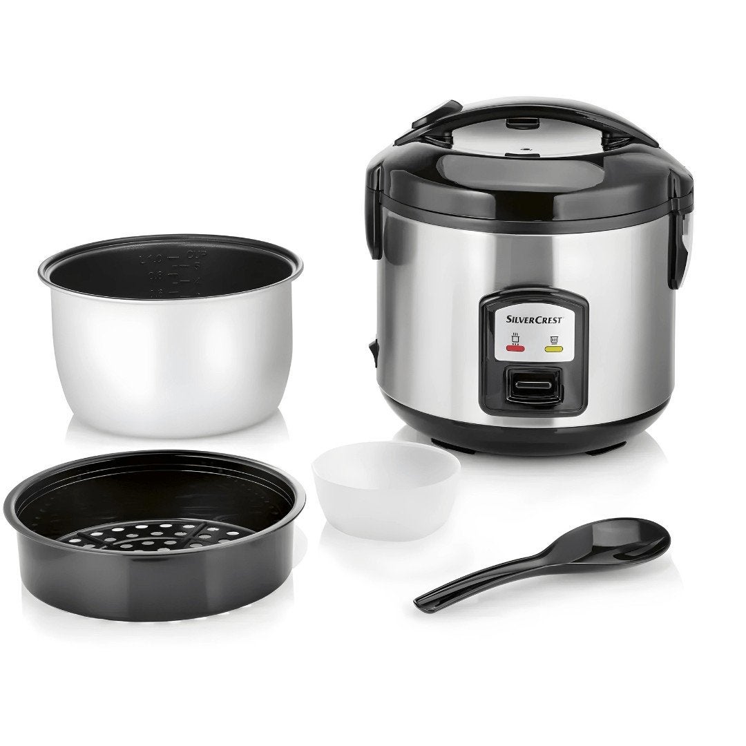 Must go ASAP!! Neat SilverCrest Rice cooker, Witgoed en Apparatuur, Rijstkokers, Ophalen, Vaatwasmachinebestendig, Zo goed als nieuw