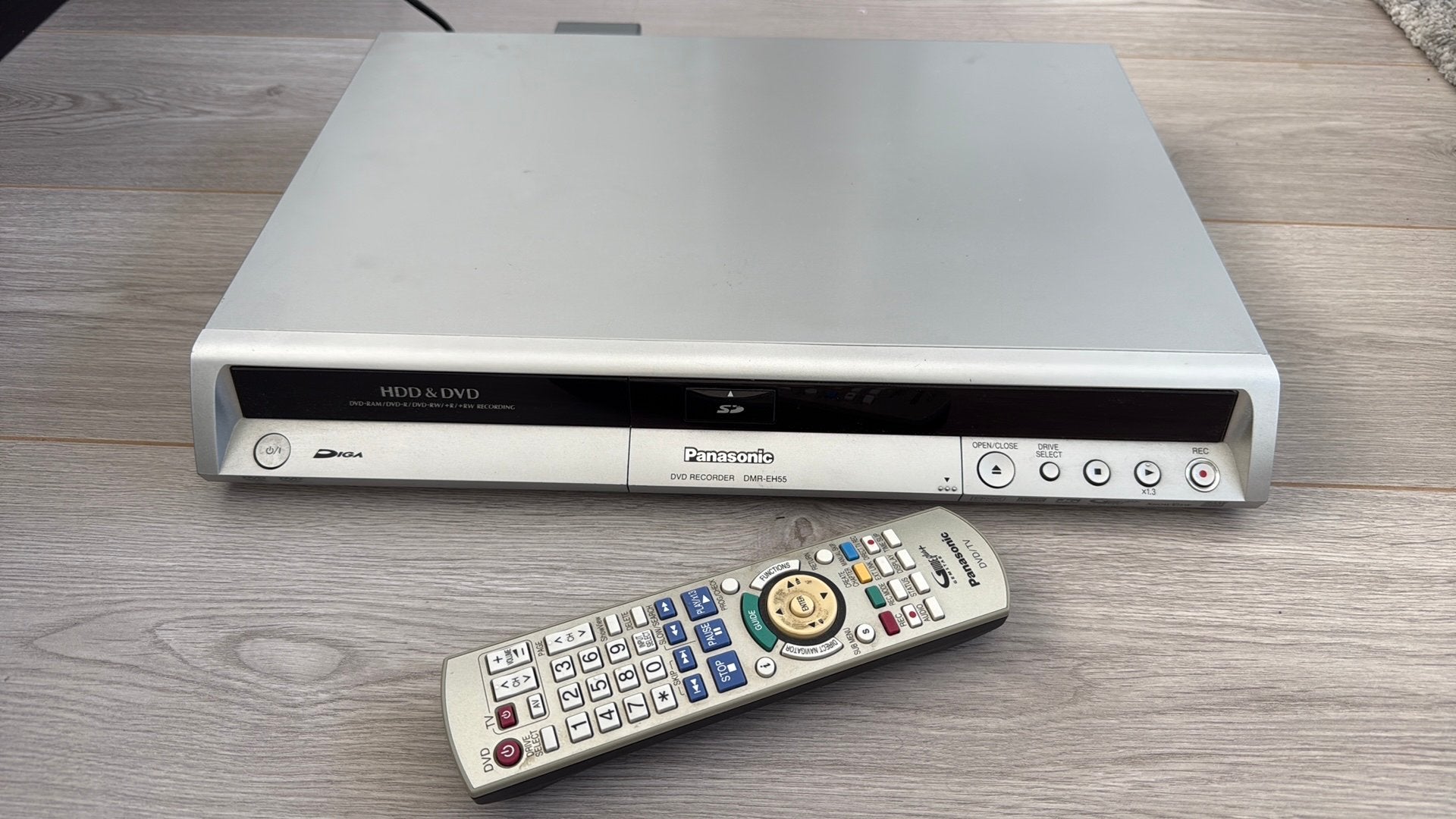 Panasonic DVD speler, Panasonic, Met harddisk, Dvd-recorder, Ophalen of Verzenden
