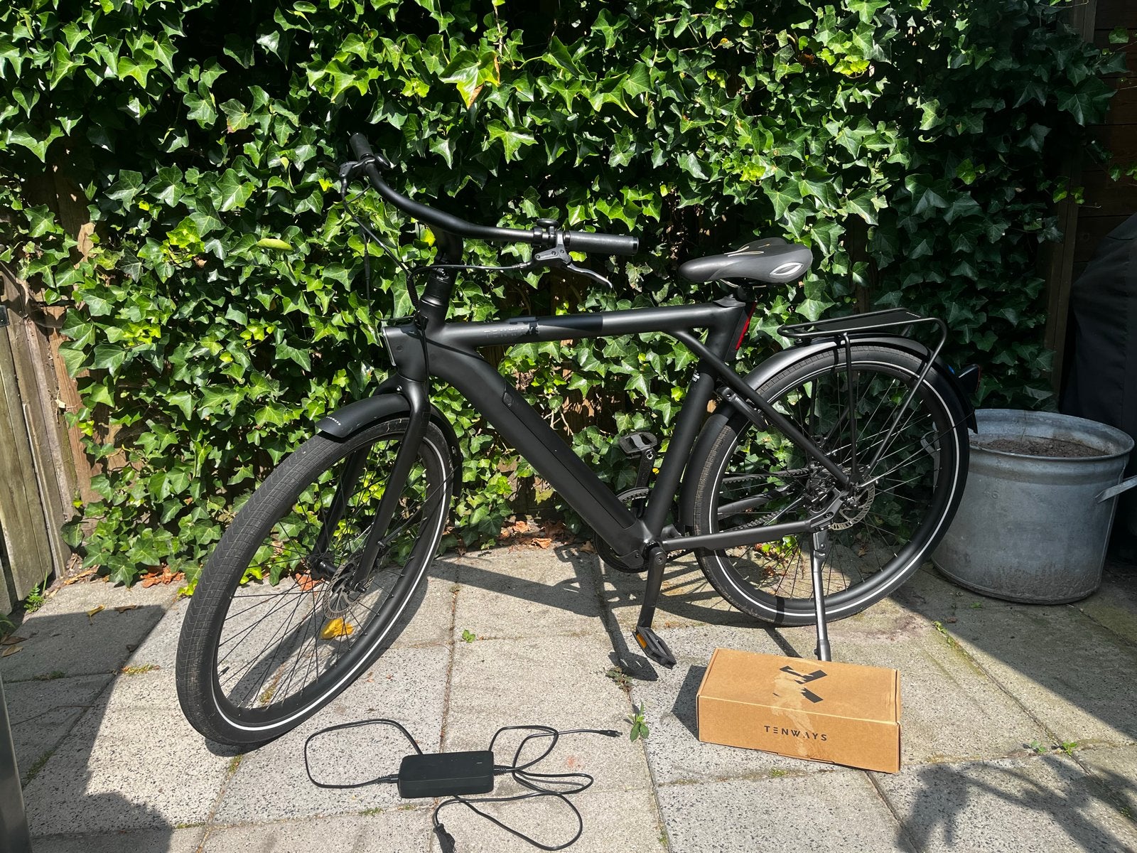 TENWAYS CGO009 Classic Edition E-bike - Z.G.A.N. (2024), Zo goed als nieuw, 51 tot 55 cm, 50 km per accu of meer, Ophalen